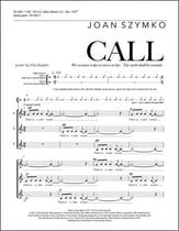 Call SSAA choral sheet music cover